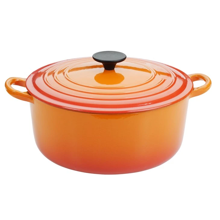 Enameled Cast Iron Dutch Oven Pot with Lid, Heavy-Duty Casserole Dish Enameled Cast Iron Dutch Oven Pot with Lid, Heavy-Duty Casserole Dish